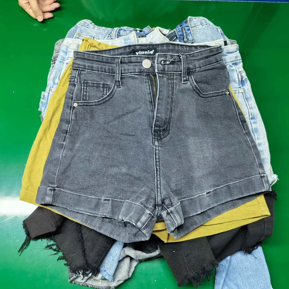 used women's jeans shorts