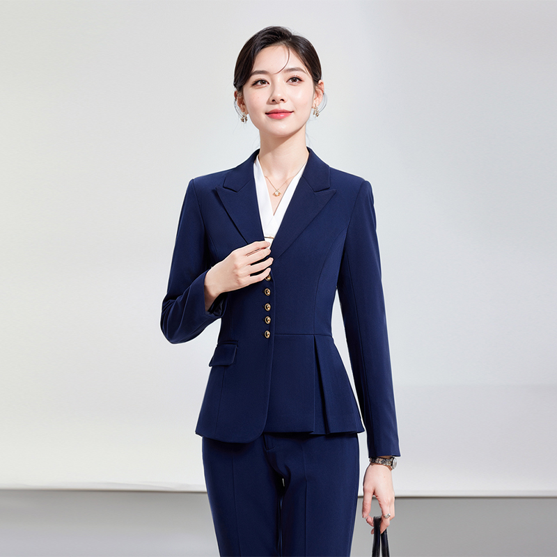 Women's Professional High-End Hotel Dress Elegant Small Business Work Clothes for Spring &amp; Autumn Women's Suit &amp; Blazers