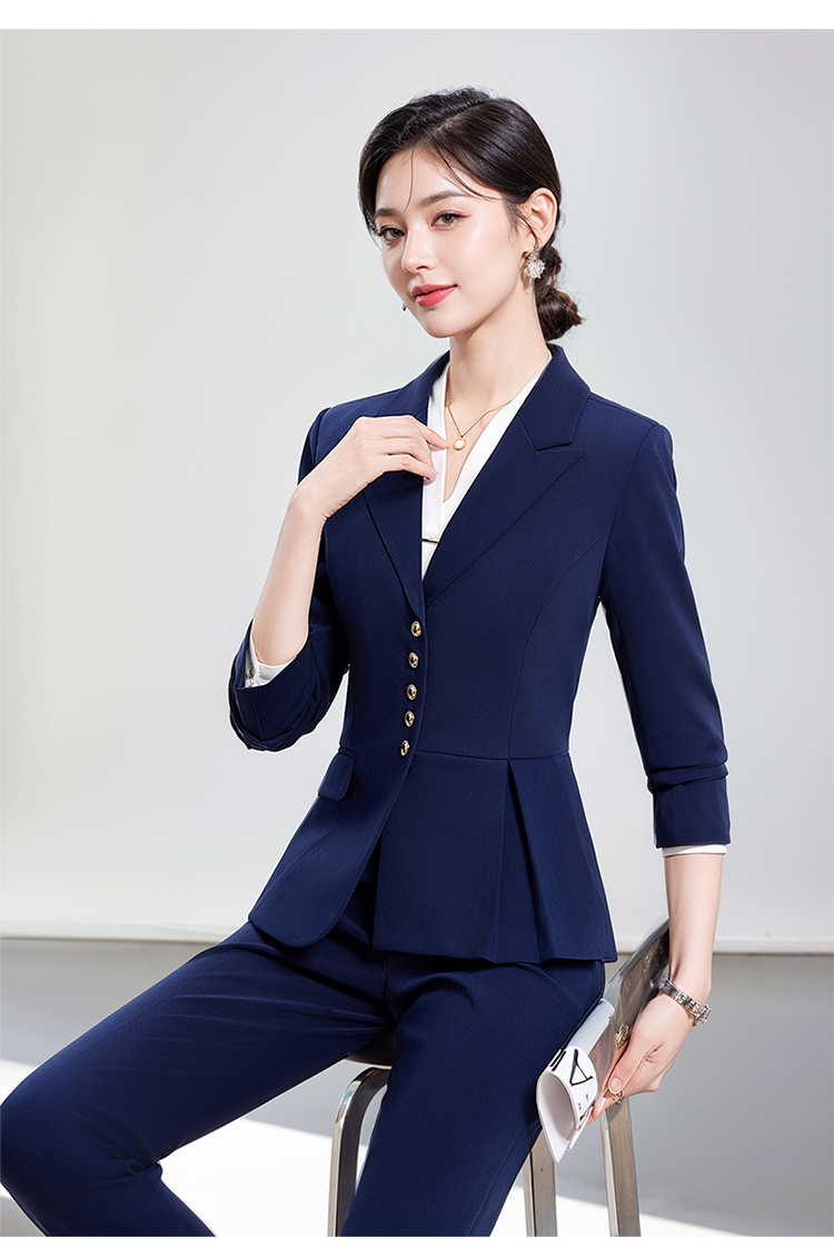 Women's Professional High-End Hotel Dress Elegant Small Business Work Clothes for Spring & Autumn Women's Suit & Blazers