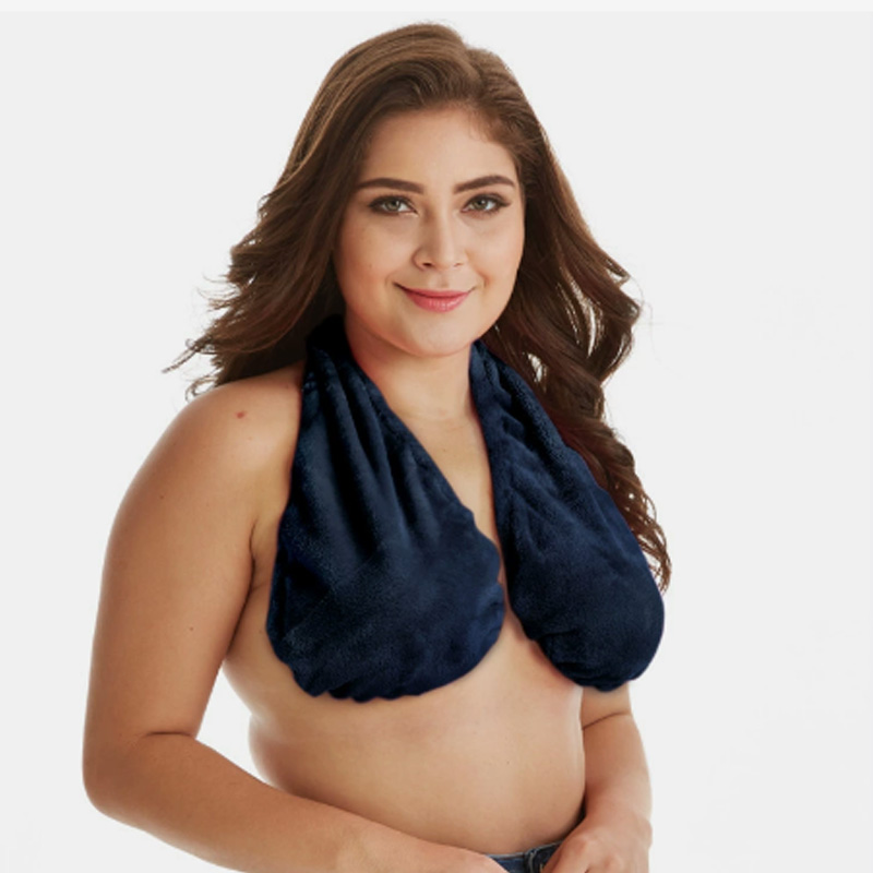 Wholesale High Quality Fashion Women Sexy Soft Luxury Boob Sweat Tata Towel Bra for Women