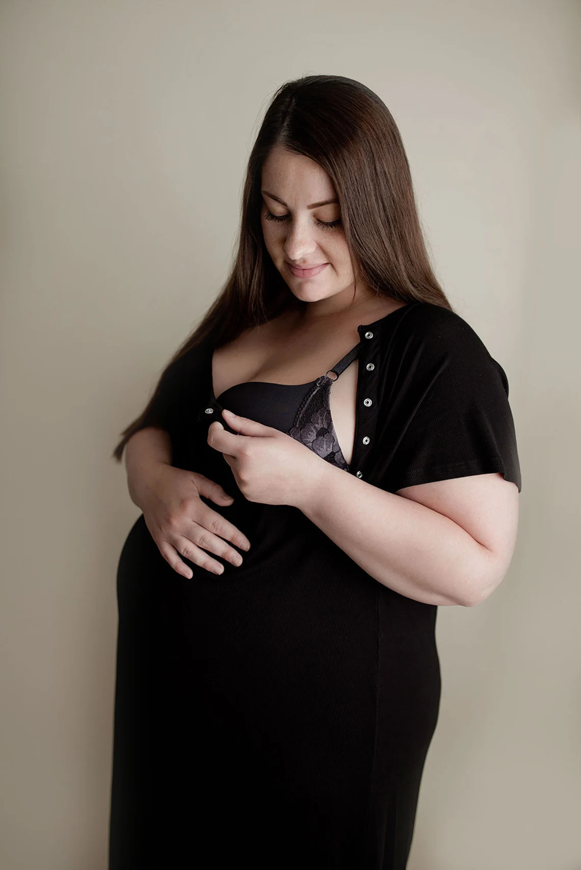 Maternity Dress Fabric Details