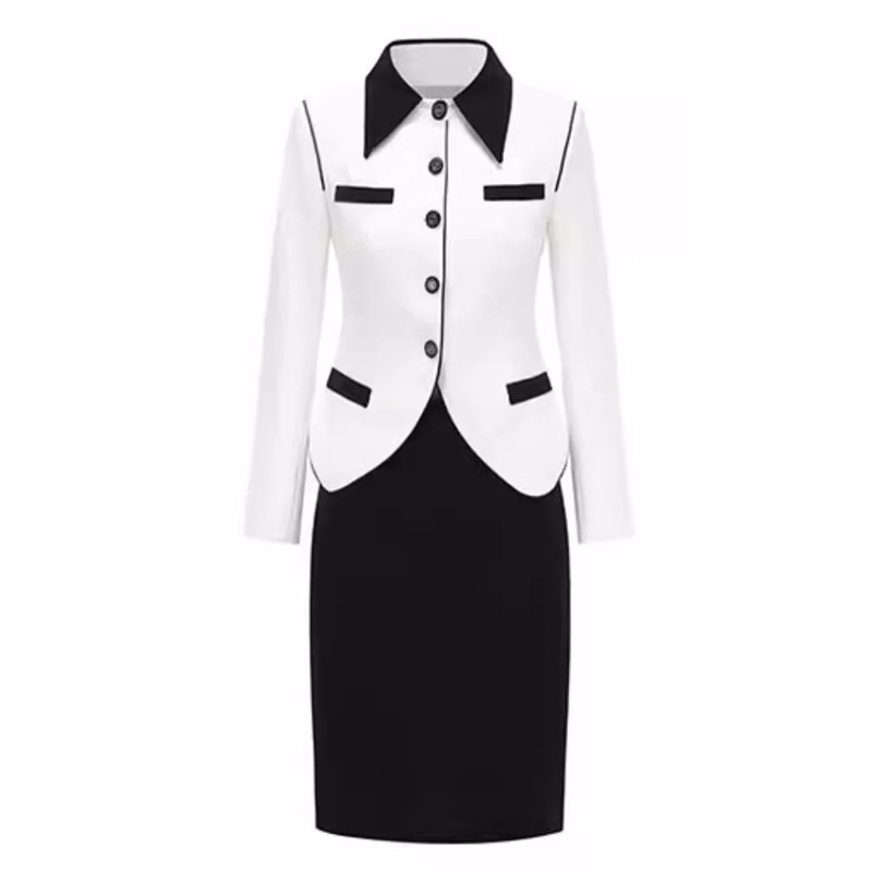Business Professional Clothing Autumn Small Fragrance Fashion Host Work Clothes
