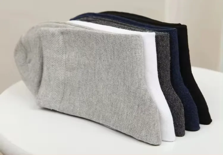 Custom Design Apparel-Accessories Sock-Stocking Classic High Quality Men Cotton Formal Business Dress Crew Socks
