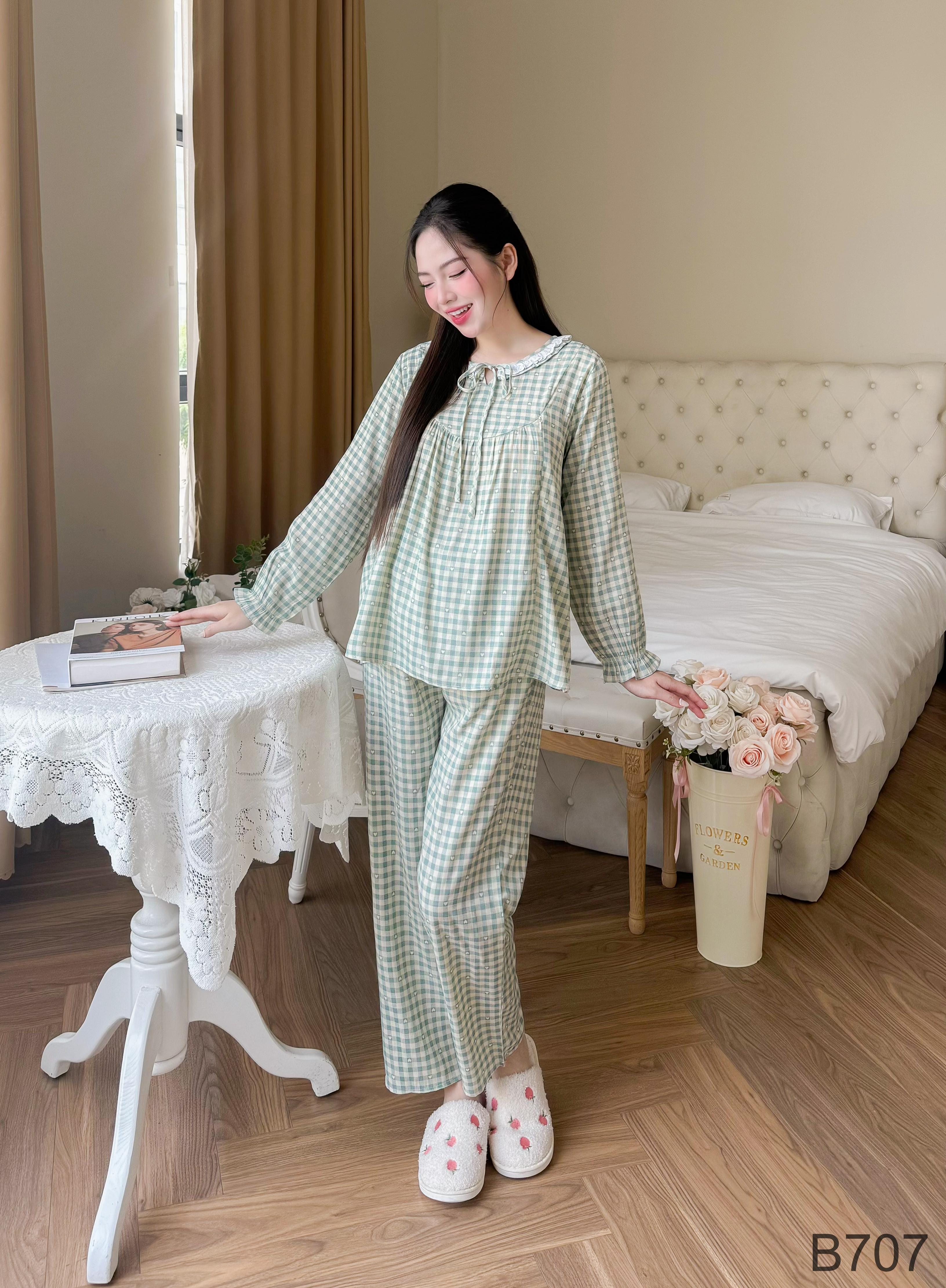 B707 Soft Cool Tussar Silk Maternity Clothes Comfortable Long Pregnant Women's Apparel