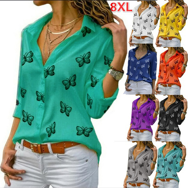 Women's Slim Fit Casual Long Sleeve Chiffon Blouse Fabric Quality