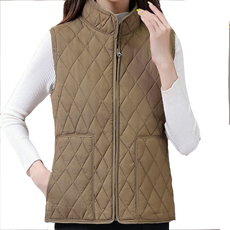 Stylish Casual Quilted Vest with Pockets - Versatile Lightweight Apparel, Modern Quilted Vest Zip-up Waistcoat Sleeveless Jacket with Sleek Finish