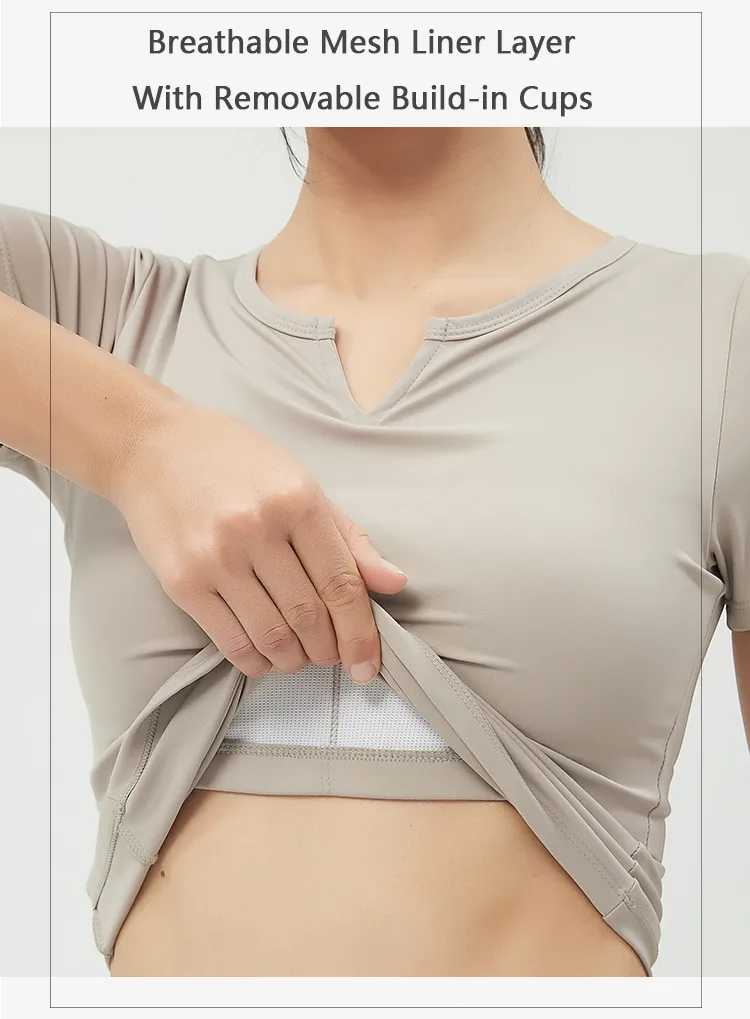 Woman Short Sleeve Active Wear