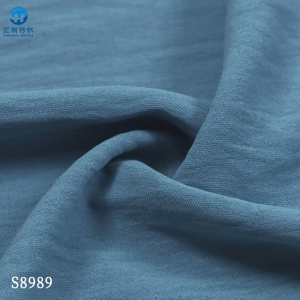 Eco-Luxe Recycled Crepe Fabric 4-Way Stretch Soft Handfeel for Pants Skirts Shirts Sustainable Apparel