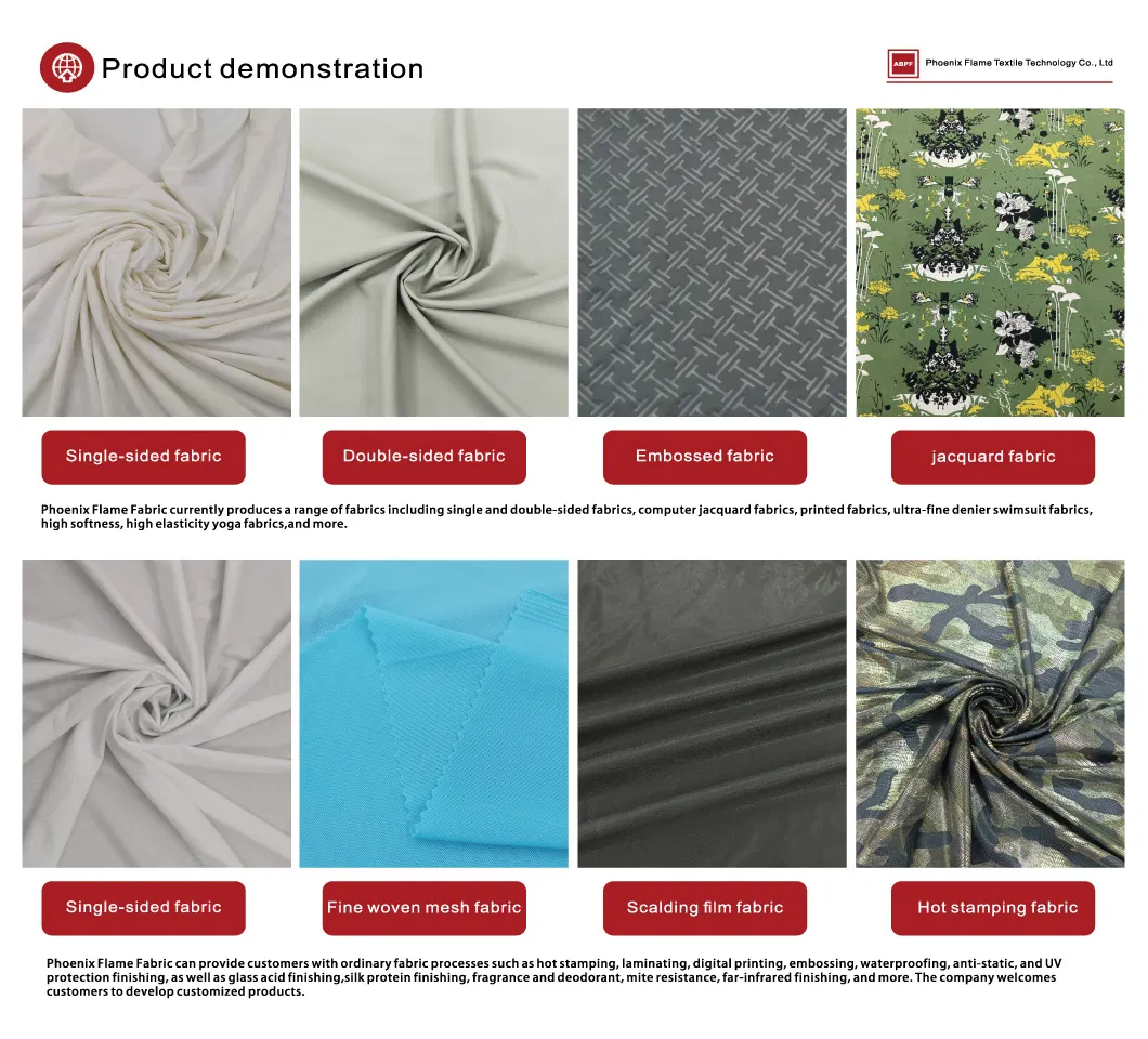 Sustainable Eco-Friendly 200GSM Quick-Drying Stretch Sportswear Fabric 68%Nylon 32% Spandex Yogawear Apparel Fabric