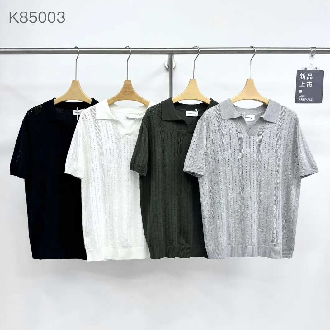 Men's Daily Casual Polo Shirts Breathable Quick Dry Apparel Custom Logo