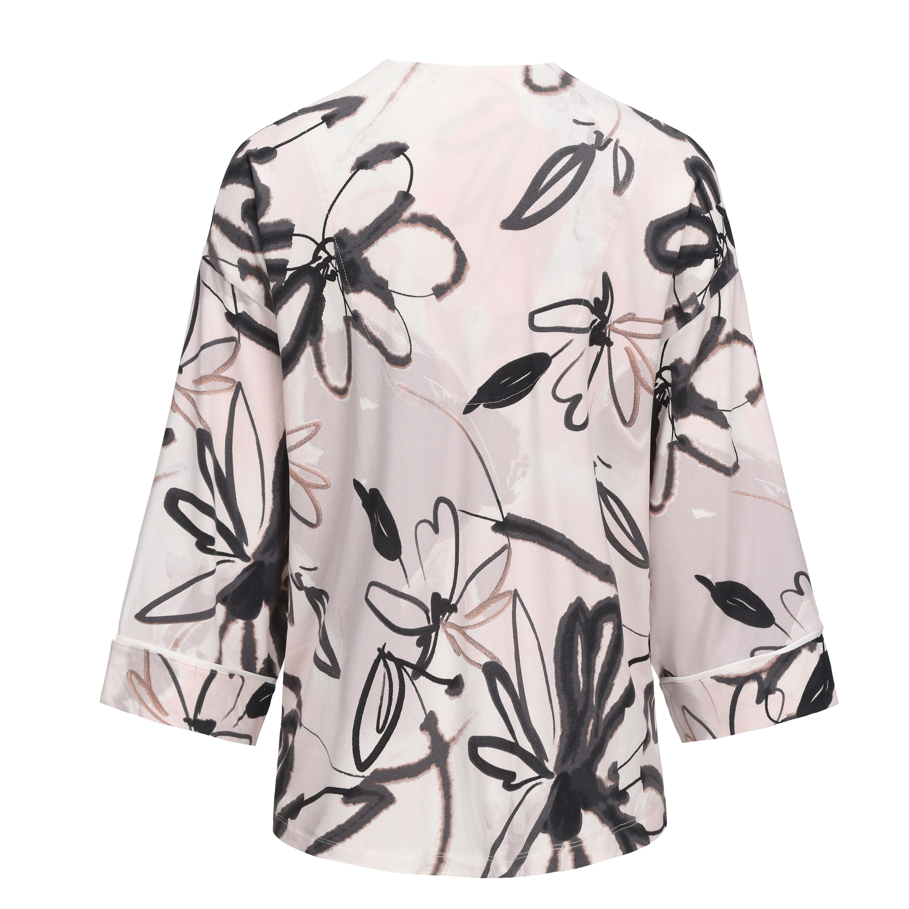 Breathable Lounge Wear Sets Long Sleeve Women Sleepwear Print Loose Pajamas Set