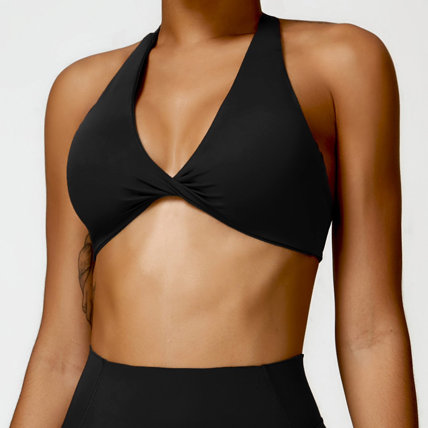 Sports Bra Top Pink Yoga Jacket Gym Wear Workout Sets Yoga Set With Jacket Women Spandex Thumb Hole Jacket Workout Fitness Set