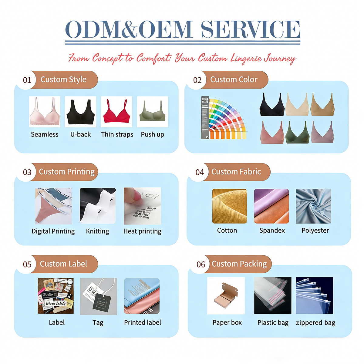 One-Hand Opening Clip Women's Nursing Bra Leak Proof Absorbent Wireless Custom Breathable Maternity Bra OEKO-TEX Certified