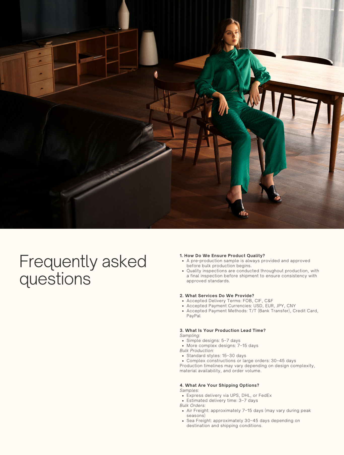 FAQ Overview Banner