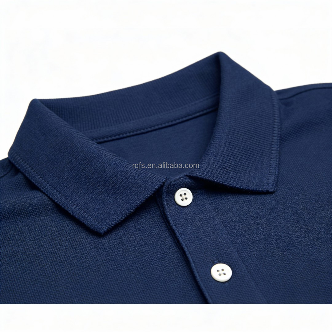 High Quality Women's Casual Business Solid Anti-Wrinkle Quick Dry Polyester/Cotton T-Shirt Short-Sleeved Fitted Collar