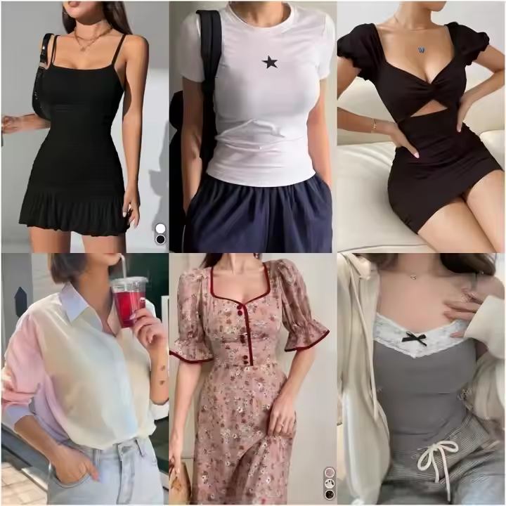 l Mixed Luxury Designer Vintage Dress Bundle Second-Hand Branded Apparel From Import Containers Thrift Clothes Used Clothin