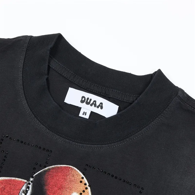 Wholesale Men's Streetwear T-Shirt Custom Duaa Hell Star Style Apparel