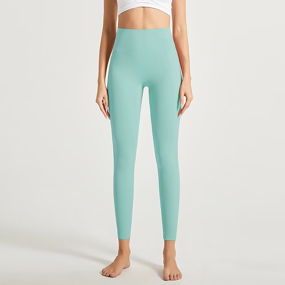 Women's Custom Workout Yoga Leggings Active Fitness Solid Pattern Athletic Sports Wear