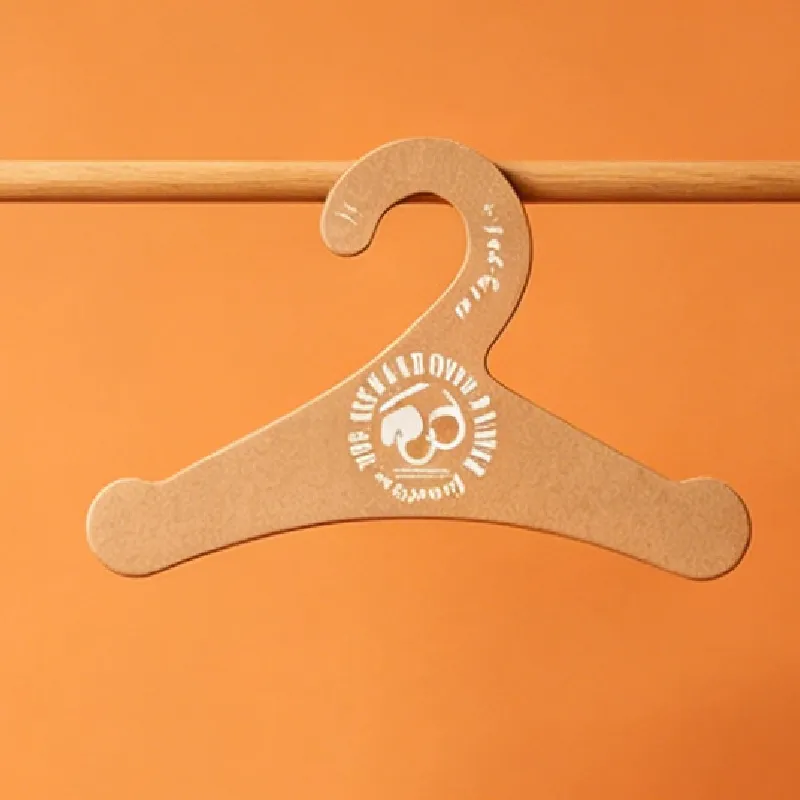 Classic Eco-Sustainable Gentle Premium Paper Hanger for Dry Cleaning Services, Apparel Display and Home Usage