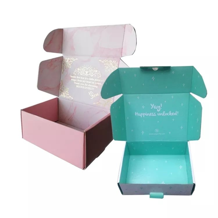 Recyclable Mailer Box for Apparel &amp; Cosmetics, Sustainable Packaging.