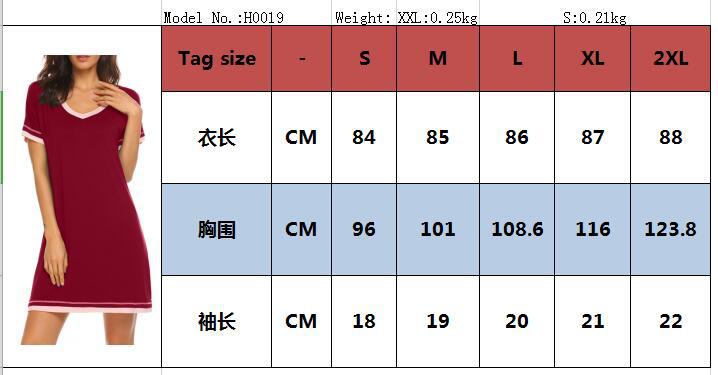 Standard Size Chart