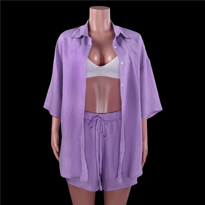 Half Sleeve Shorts Suit