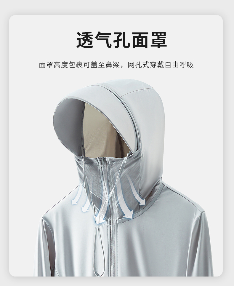 Breathable hole mask