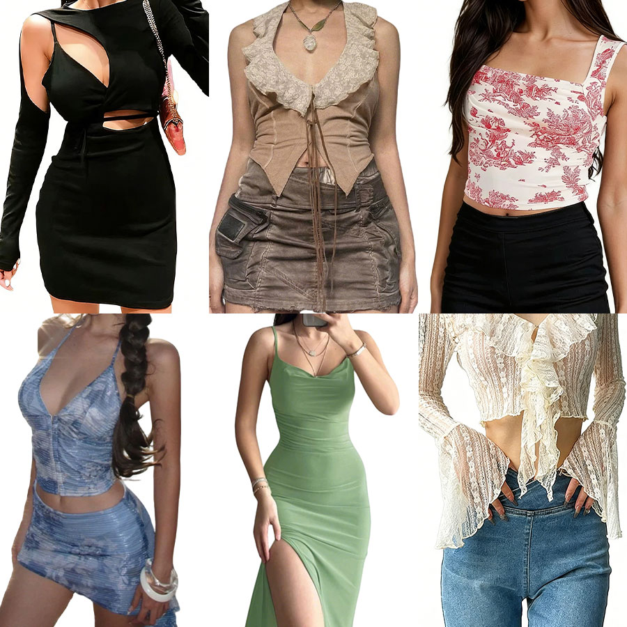 Online Retailer Mix Assorted Modest Dresses for Women Apparel Stock Ropa Casual De Mujer, Bulk Buying Women's Classic Clothes