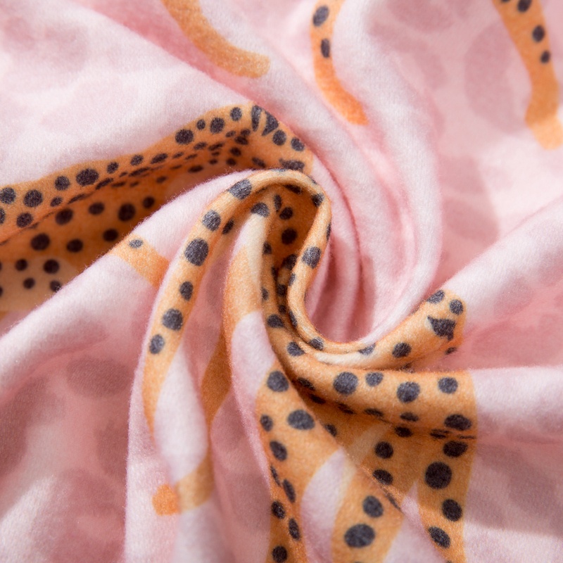 Custom Women Loungewear Manufacturer Sleepwear Pajamas Pants Set Spring and Autumn Leopard Printed Shirt Pajama Set