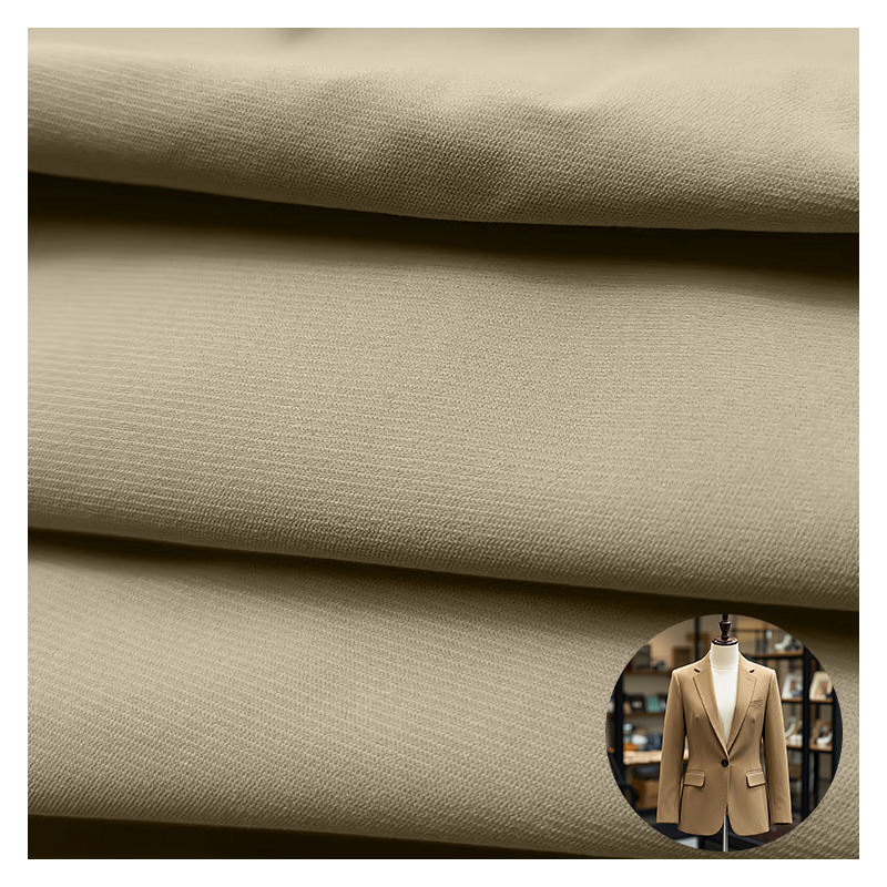 High Elasticity Woven Plain Nylon Fabric Medium Weight Soft Hand Feel Textile Nylon for Skirts and Formal Apparel