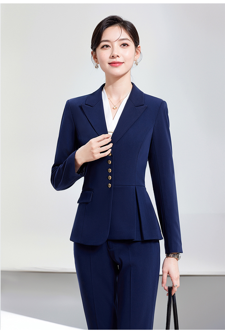 Women's Professional High-End Hotel Dress Elegant Small Business Work Clothes for Spring & Autumn Women's Suit & Blazers