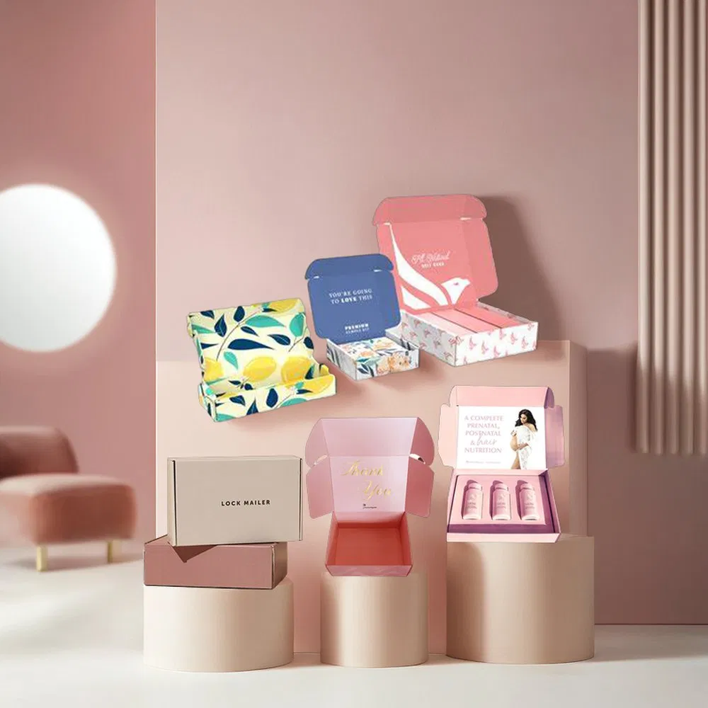 Recyclable Mailer Box for Apparel &amp; Cosmetics, Sustainable Packaging.