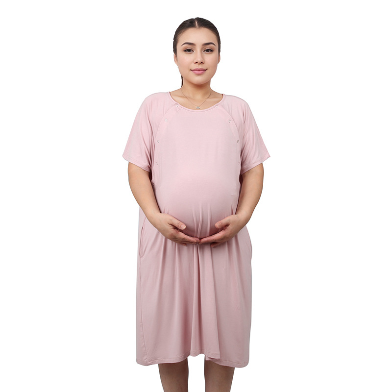 Maternity Gown Shoulder Snaps