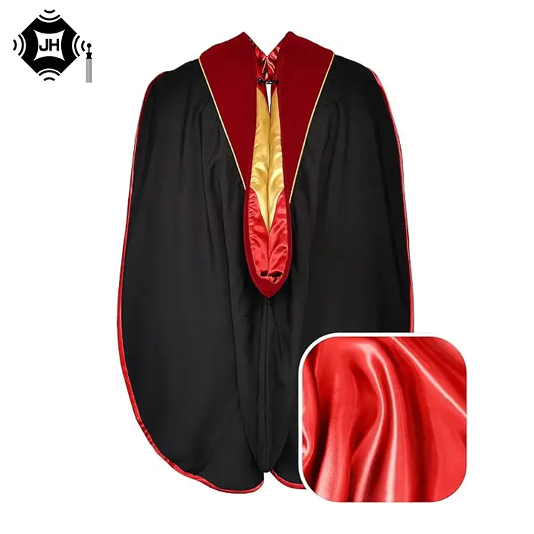Deluxe Doctoral Graduation Gown Details 5
