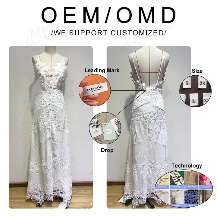 OEM Custom Designer Women's Dress From Y2K Clothing Premium Made in China With Lace Decoration Small Orders Welcome