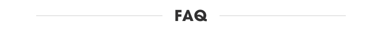 FAQ banner