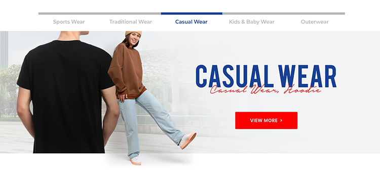 Casual Wear Category