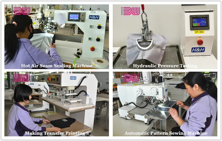 Seam Taped Manufacturing Process
