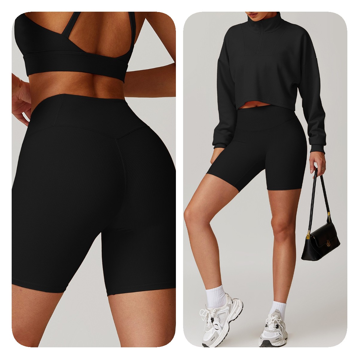 Yoga Shorts Style View 6