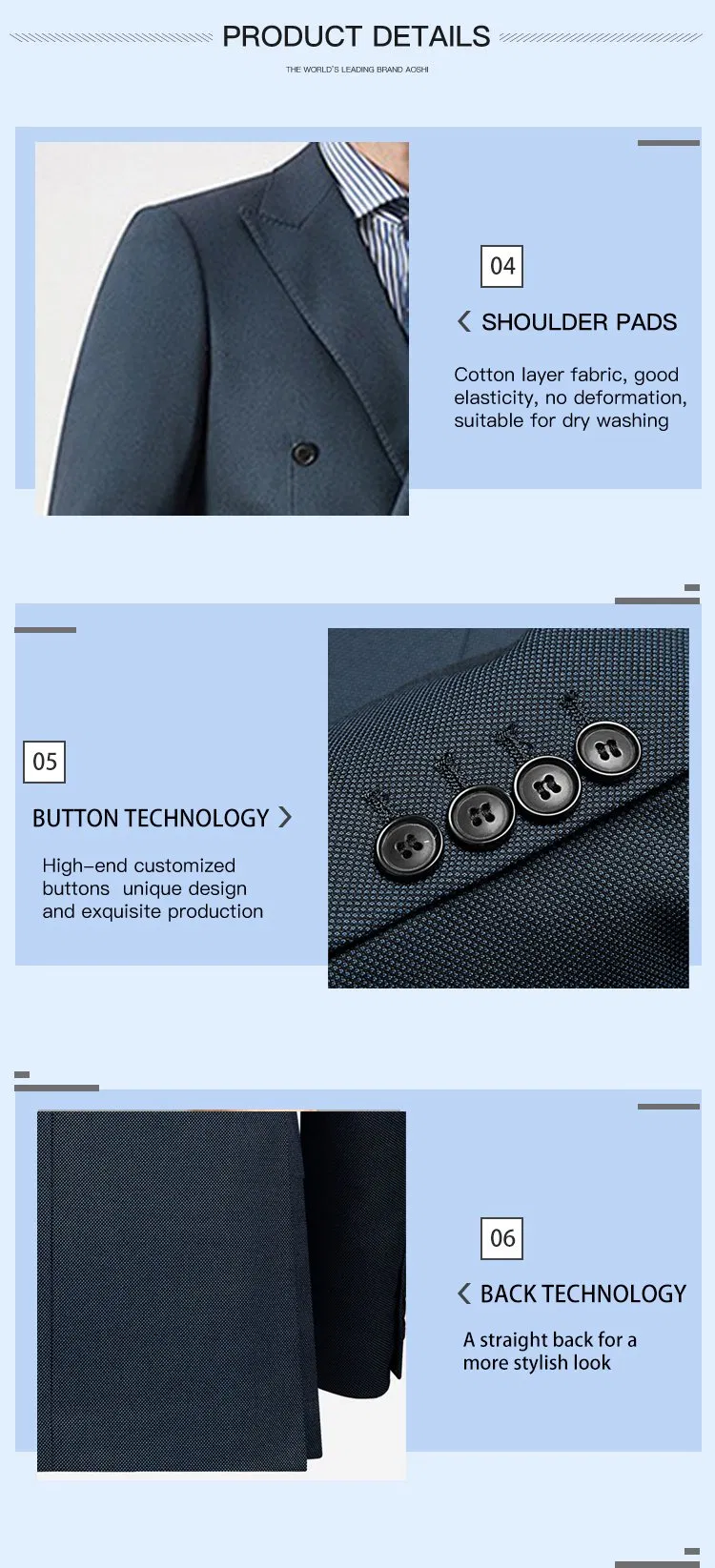 Business Suits Customized Floral Suit Men Suits Groom Wedding Suit