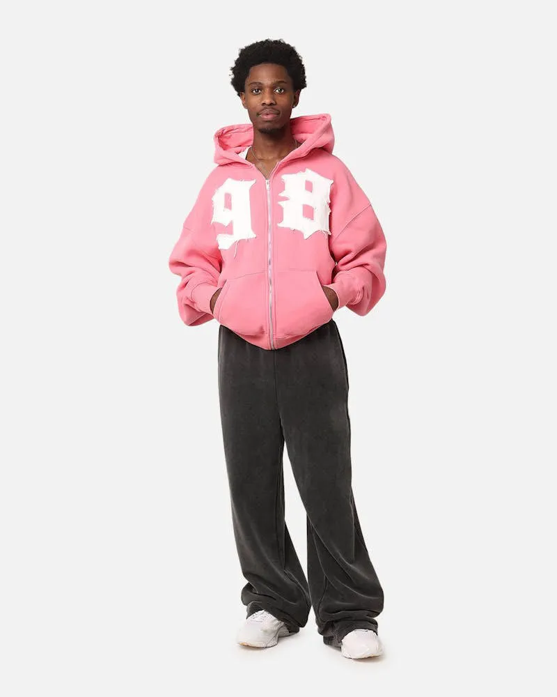 Men's Streetwear Hoodies with Unique Front Graphic Distressed Embroidery Streetwear French Terry Breathable Fleece Hoodie Apparel Men Clothing
