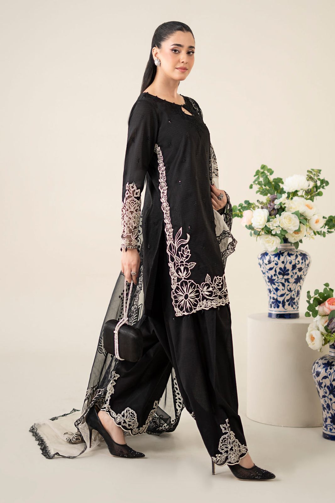 New Fashionable Women's High Ethnic Dress Comfortable Stretchable Quick Dry Breathable Ankle-Length Wedding Party Wear All Sizes