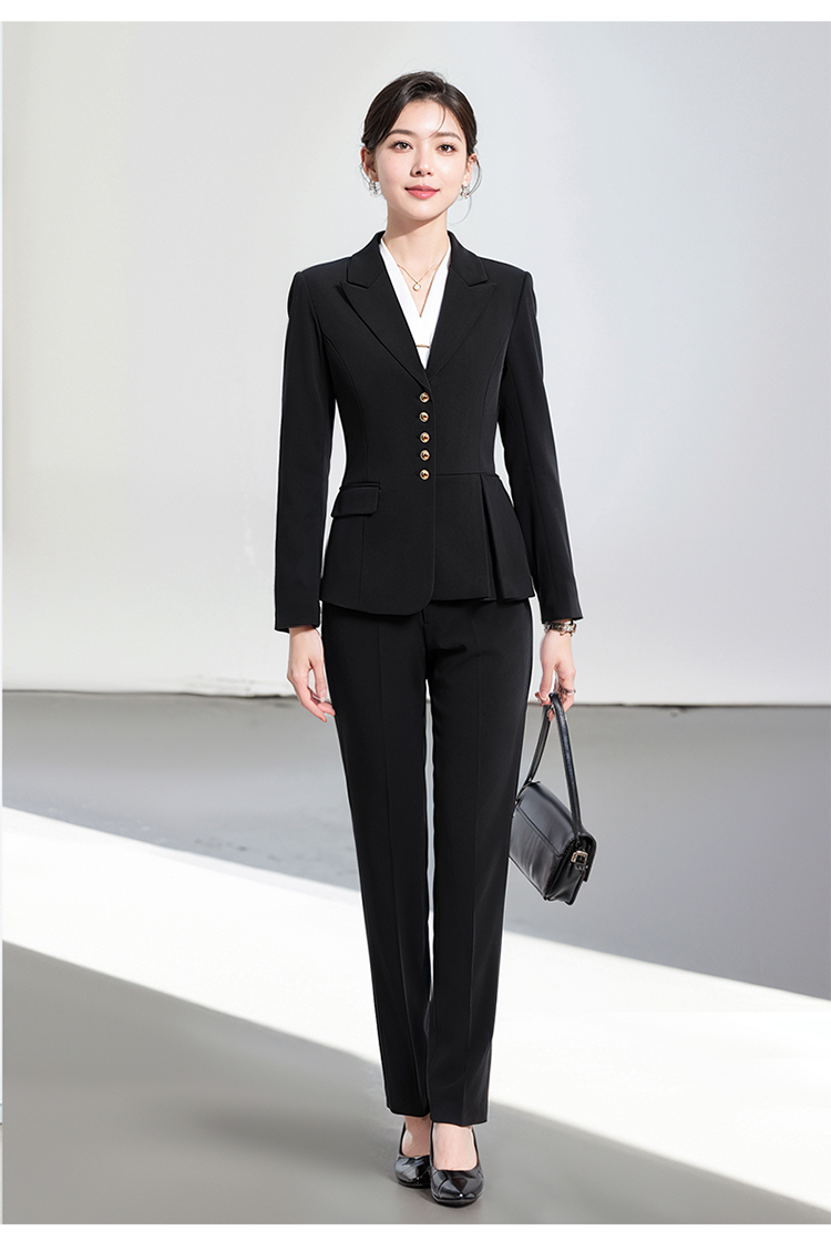 Women's Professional High-End Hotel Dress Elegant Small Business Work Clothes for Spring & Autumn Women's Suit & Blazers