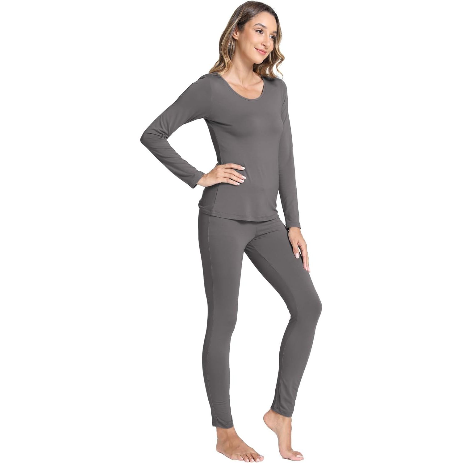 Custom Women's Intimates Micromodal Pyjama Women's Nightwear Apparel Nightie for Women Wholesale Women's Winter Fashion