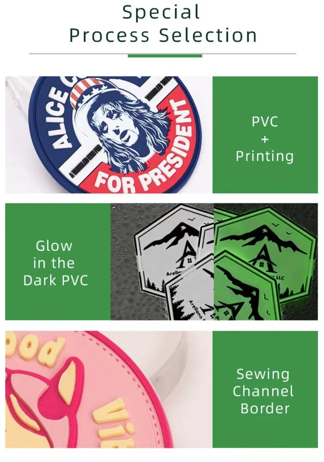 Sustainable Rubber Patch Labels for Trendy Apparel Designs