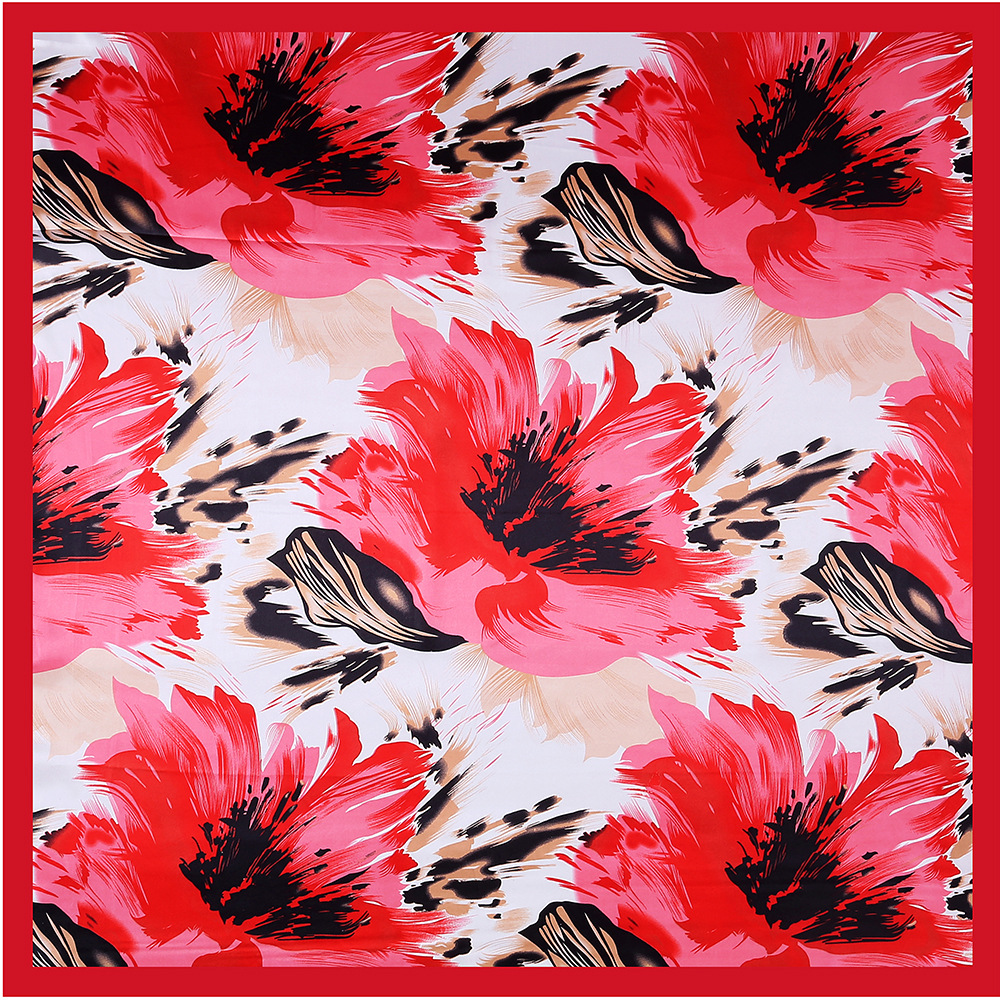 Latest Floral Printed Muslim Hijab for Women