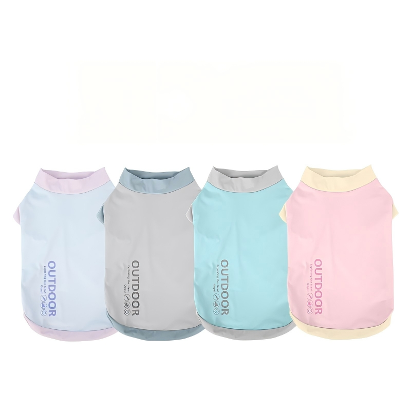 Summer Cooling Dog Vest Breathable Ice Silk Tank Top Pet Apparel