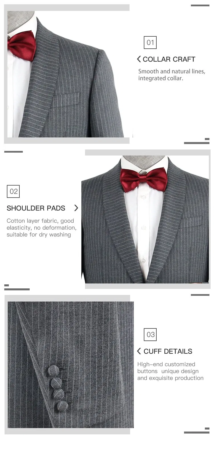 Custom Suit Apparel for Men Formal Suit and Casual Man Suit Wedding Suit