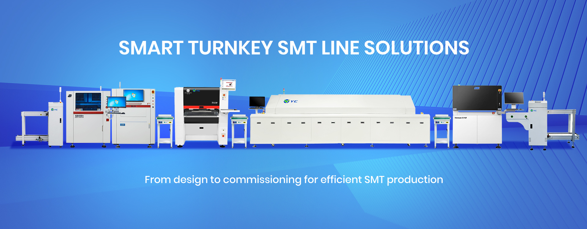 Yichun SMT Production Line Solutions - Full Automation Equipment Overview