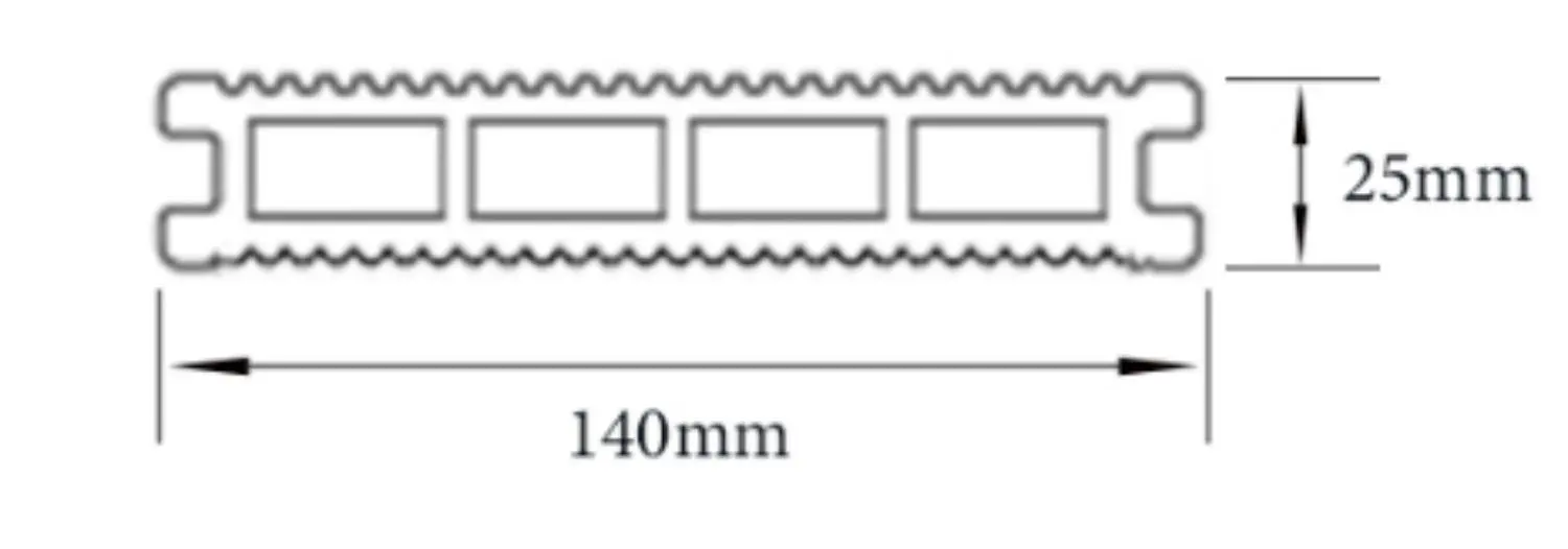 High-Quality WPC classic decking YD140SH25 Supplier, Company
